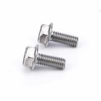 China Flange Bolts Grade 8.8 10.9 12.9 Din6921 Zinc Plated Hex Bolts Outer Hexagon Screw on sale