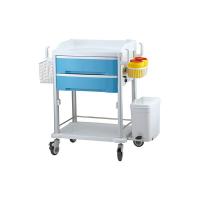 China ABS Medical Trolley On Wheels Medicine Dispensing Crash Cart Hospital on sale