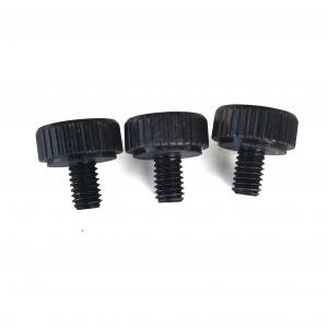 Big Roller Head Flower Thumb Screw Straight Grain Carbon Steel