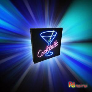 China Low - voltage personalized neon signs with square, rectangle frame supplier