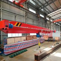 China Strength Steel Monorail 10 Ton Overhead Crane Remote Control And Pendent Control on sale