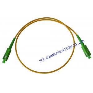 China Bend Insensitive Fiber Optic SC / APC Patch Cord LSZH Jacket For FTTH Networks supplier