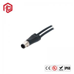 China M12 4 Pin IP67 IP68 Power Electric Bike Led Screen Connector Waterproof supplier