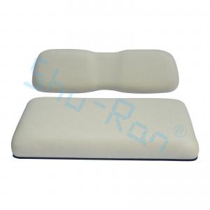 China White Flip Golf Cart Front Seat Cushion Bottom Seat Assembly Fits On Club Car DS supplier