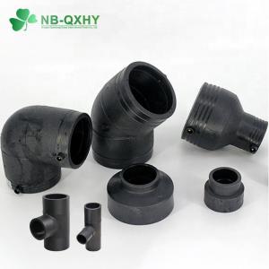 Equal Connection Welding HDPE PE Plastic Pipe SDR11 Elbow Tee Coupling for Pipe System