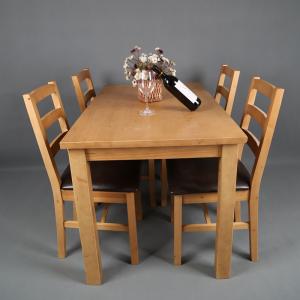 China Dining room set, wooden dining table and chair supplier