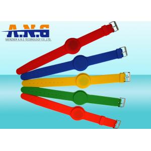 China Flexible Rfid Wristbands containing tiny RFID chip for Events and Festivals supplier