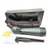 China 25-75x80 Angled Spotting Scopes Waterproof Telescope with Remote Control Tripod wholesale