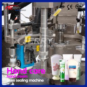 China Cosmetic Tube Filling Toothpaste Packaging Machine 50BPM 60 Pieces Per Minute supplier