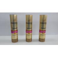 China Clear Plastic Packaging Tube Coating Aluminum Cosmetic Tubes Golden Shiny Material on sale