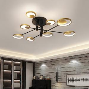 Led chandelier with remote control living room bedroom study room luster(WH-MI-281)