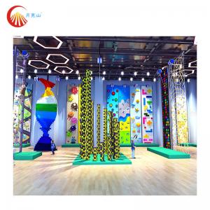 Theme Park Fun Climbing Wall Commercial Indoor Adventure Rock Climbing Gym