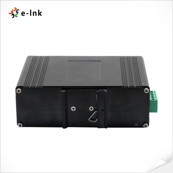 Industrial 8 puertos Ethernet Switch Fibra de enlace ascendente robusto diseño flexible