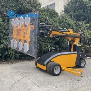 800kg Rough Terrain Glass Glazing Robot 5m Height With Big Tyres