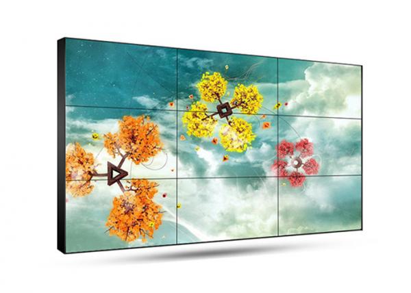 4K Screen Optional Multiple Tv Wall , Supermarket Thin Bezel Tv For Video Wall