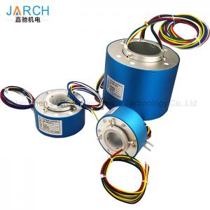 China Hollow Shaft Through Bore Slip Ring 500RPM For Robotic Equipment 1500mm OD supplier
