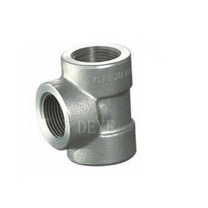 China T-shirt en acier inoxydable à vis à haute pression égal à T-shirt à filetage NPT wholesale