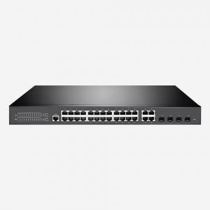 China 32G Fanless Gigabit Manageable PoE Switch With RSTP MSTP Spanning Tree supplier