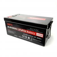 25.6V 200Ah LiFePO4 Solar Power System Battery  Long Service Life