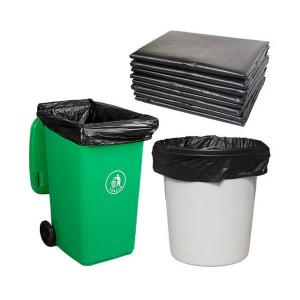 High Density Polyethylene Big Trash Bags , HDPE Trash Bags stretchable