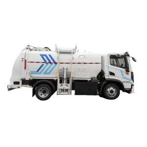China 大容量純電気ごみ収集車、拡張可能なビンと急速充電技術搭載 wholesale