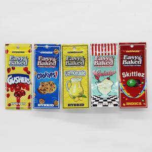 Exotic Vape Plastic Pouches Packaging Cartridge Flavor Promotion Bag For Food Packaging