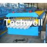 Corrugated Profile Roofing Sheet Roll Forming Machine With Hydraulic, PLC System