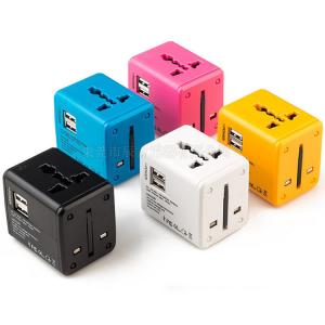 Universal Travel Plug Adapter With Type C Smart USB Charger Electrical