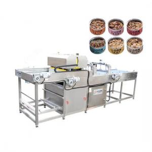 Canned Sardines Tuna canned fish production line 15 - 30pcs/min