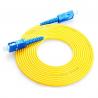 China Sc Sc Single Mode Fiber Patch Cord 2.0mm 3.0mm Simplex Fiber Optic Patch Cable wholesale