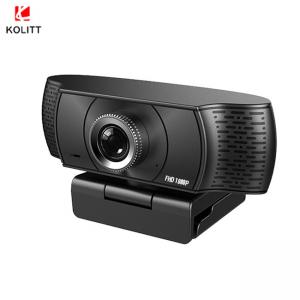 HD 1080P Fixed Focus 100 Degree Wide Angle Webcam For Zoom / Skype
