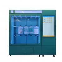 China Shopping Mall Clothes Vending Machine With Hanging Slots 43'' Large Touch Screen on sale