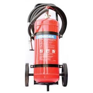 China Safe ABC Powder Fire Extinguisher , Hospital 50Kg Trolley Foam Fire Extinguisher wholesale