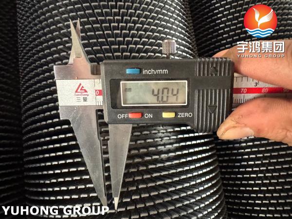 HFW Finned Tube Serrated Type SA387 Grade 12, 13CrMo4–5 Fins for Power Plant HRSG