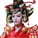 Chinese Ancient Political 1:1 Wu Zetian Artistic Life Size Silicone Sculpture Wax Figure
