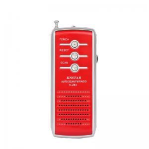 China Color 22mm Portable Mini Speaker FM Radio Outdoor Speaker With Built In FM Radio supplier