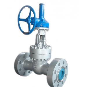 China Class 900 Bevel Gear Operated Gate Valve Face To Face Dimensions ASME B16 10 supplier