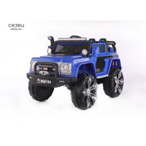 12V7AH Kids Ride On Toy Car Removable Battery Child'S 4x4 Electric Car Deep Blue