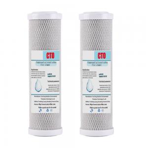 Household 10 Inch CTO Compressed Carbon Activated Carbon Coconut Fiber Water Filter Element