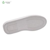 China Cleanroom White breathable PVC sole antistatic working shoe esd mesh lab shoes on sale