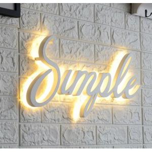 12V Backlit LED Stainless Steel Letters for Shop Office Mall Acrylic Metal Signboard