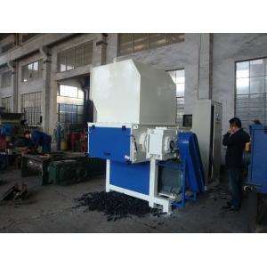 Agricultural Film PLC Control Plastic Shredder Double Shaft Type 45KW Power
