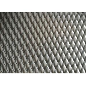China Hexagonal Expanded Metal Lath Sheet / Aluminium Mesh Gutter Guard Anodized supplier
