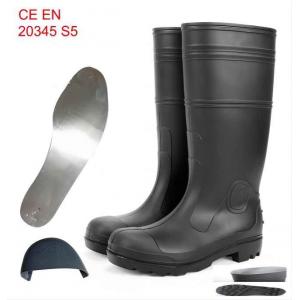 Rubber S5 Industrial Safety Gumboots Pvc Gum Boot Anti Smash