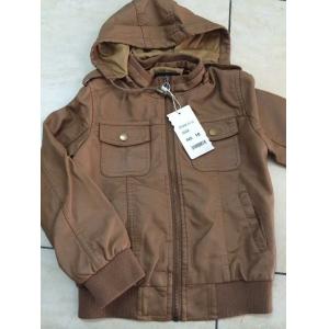 ZF-03 Boy's pu jacket stock(boy's jacket,boy's coat,boy's garment,boy's clothing)