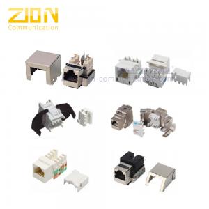 China Structure Cabling Modules RJ45/11 Keystone Jacks , from China Manufacturer - Zion Communiation supplier