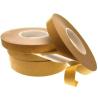 Adhesive Double Sided Tissue Tape With Brown Glassine Release Liner 90um Thickness For General Bonding