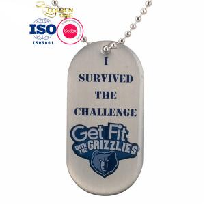 Street Custom Dog Tag Necklace , Cool Air Personalised Dog Collar Tags