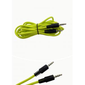 China Customized RCA Audio Video Cable Assembly Connector Type AUX3.5mm With PVC Jacket supplier