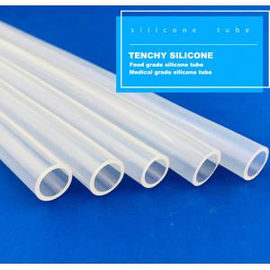 Dairy Fluid Handling Tasteless 80A Pure Food Grade Silicone Tube